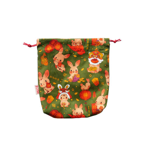 HUJI祤集Tidy收纳袋插画卯兔 商品图0