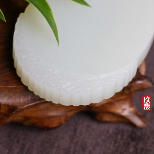 和田玉（白玉）籽料对牌--守望 商品图7