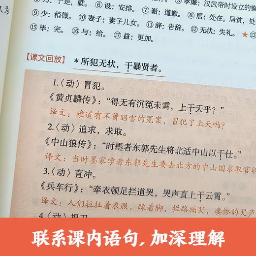 21天搞定初中文言文300词/高中500词 名师课堂 赠讲解视频 商品图3