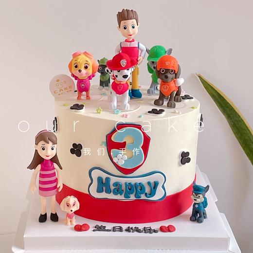 多款式~微加高汪汪队一家蛋糕（玩偶随机搭配）-低糖处理无添加 商品图2
