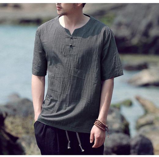 裁缝学苑 M41男装T恤宽松短袖中式1:1服装纸样剪裁图纸牛皮纸样 商品图1