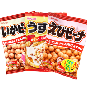 春日井 鲜虾/鱿鱼/咸味膨化花生豆