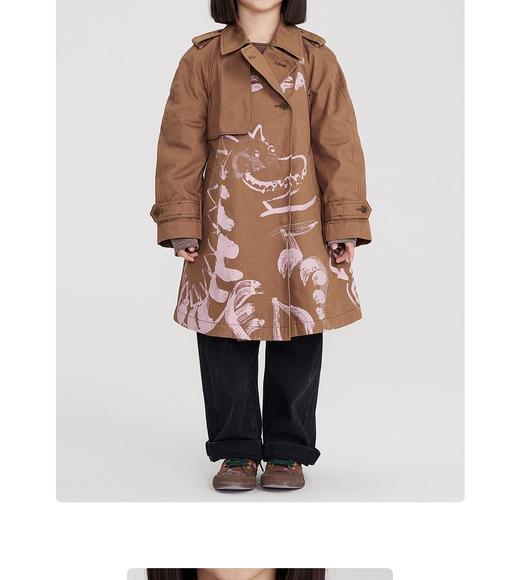 JNBY  22年春款   中长款风衣  1M1912350 商品图4