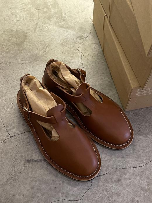 STEVE MONO 植物鞣制手工皮鞋(棕色) 商品图13