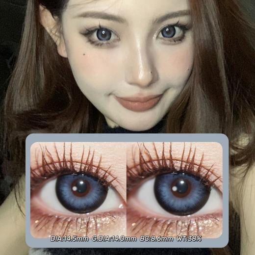 DorisCon傲娇蓝莓 14.5mm(着色14.0mm) 0-1000度(无525/575) 韩产进口 年抛 商品图0