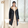 佐尔美冬季新款 连帽保暖中长款面包服羽绒服女E24YY21 月销 0 商品缩略图0