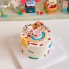 油画风/立体小动物熊兔狗kitty情侣卡通蛋糕-低糖处理无添加 商品缩略图5