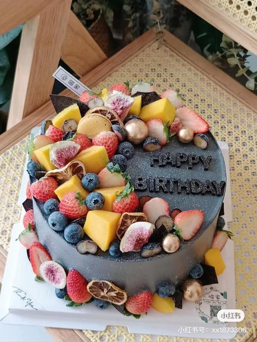 黑巢-绅士男蛋糕生日蛋糕 商品图0