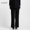 LIZZY 早秋 知性帅气简约通勤气质西装直筒阔腿长裤7762 商品缩略图4