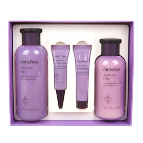 【预售 急单慎拍】韩国Innisfree悦诗风吟寒兰水乳套装美白抗皱补水护肤