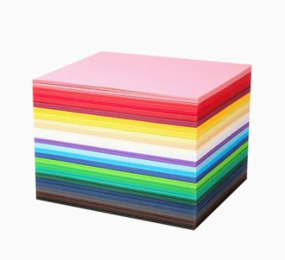 齐彩10色彩色卡纸A4/50张 商品图0