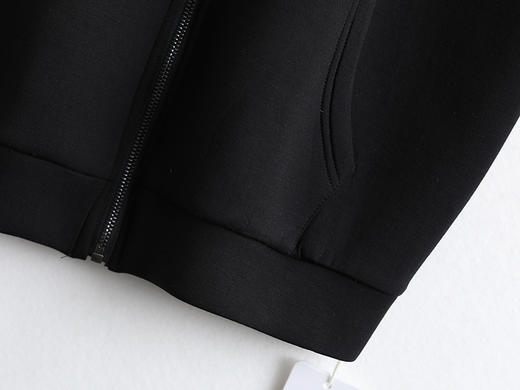 裁缝学苑AQ143休闲连帽马夹纸样女装马甲做衣服样板打版裁剪图纸 商品图3