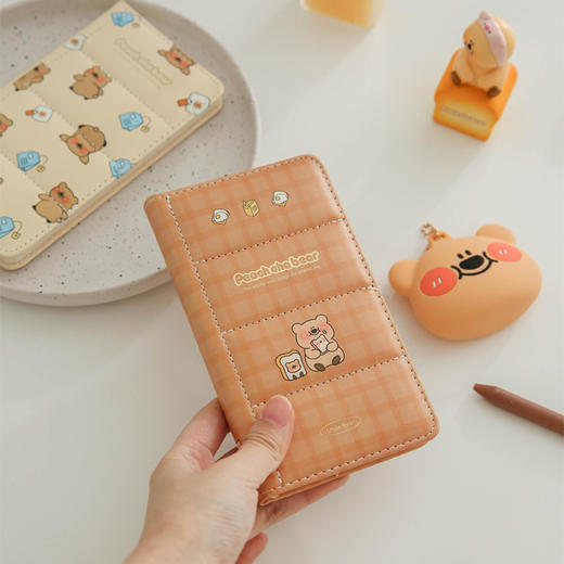 青壹坊PU精装手账本计划本周记本（图案随机） 商品图0