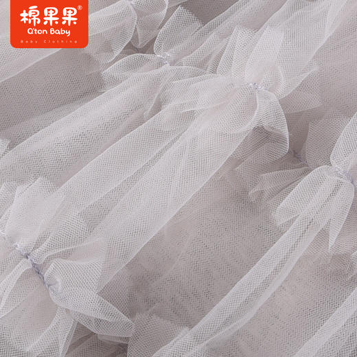 棉果果商场同款春季新品女童外穿淑女公主风网纱半裙打底裤仙仙拼接裤M122206223077 商品图3