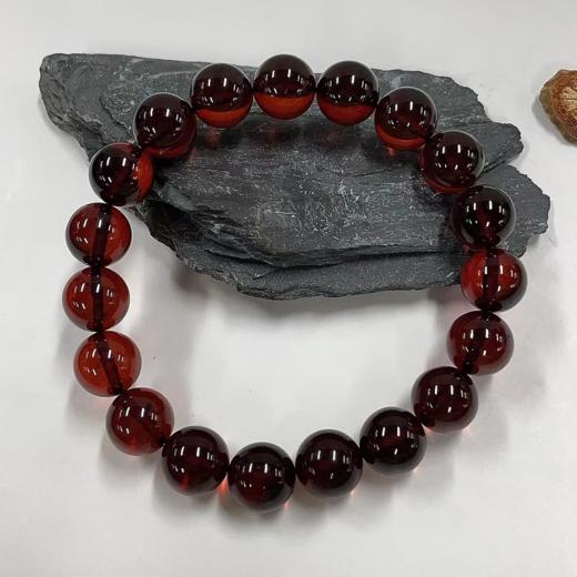 血珀单圈-圆珠 商品图0