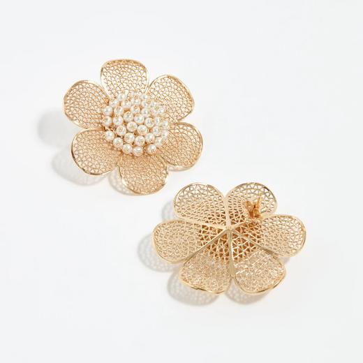 北京仓｜SORU-Large Florissima-珍珠 花朵 耳环［英国设计师］ 商品图5