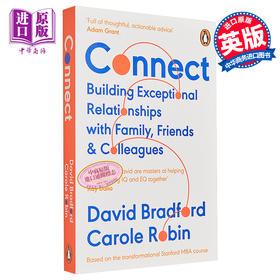 【中商原版】联系 与家人 朋友和同事建立良好的关系 Connect 英文原版 David L Bradford 心理 社会 提升 社交