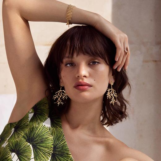 北京仓｜SORU-Coral-树枝 耳环［英国设计师］ 商品图0