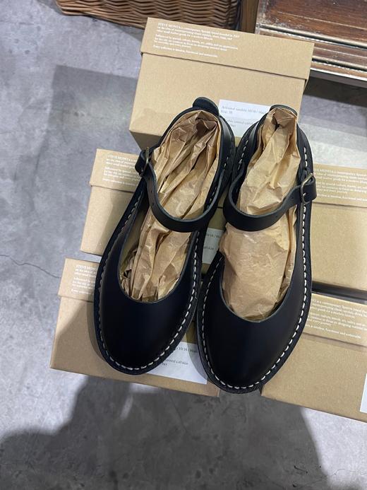STEVE MONO 植物鞣制手工皮鞋(黑色) 商品图9