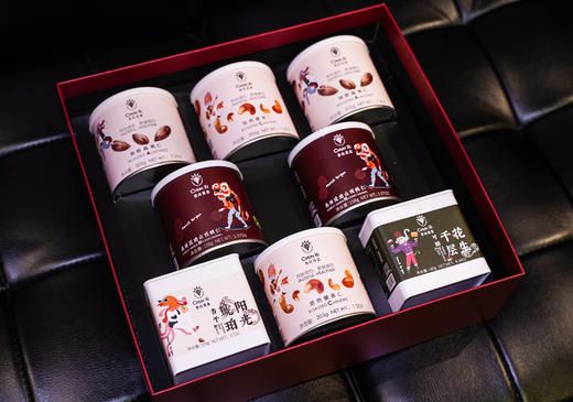 沈爷的宝贝 春山喜食好事会 huā 生六六大顺礼盒 坚果干果零食 年货大礼盒 商品图8