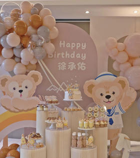 宝宝周岁宴甜品台