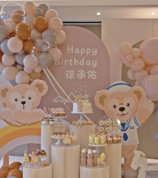 宝宝周岁宴甜品台 商品图0
