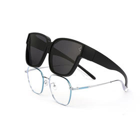 偏光套镜太阳镜男女可套近视眼镜开车时尚潮墨镜防紫外线强光