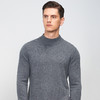 【半价款男士半高领羊绒衫】羊绒世家秋冬新品男士100%山羊绒内搭保暖针织毛衣 商品缩略图3