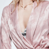 MS好奇小姐法式睡袍缎面丝滑长款家居服女士性感睡衣女秋冬 艾莉特 商品缩略图1