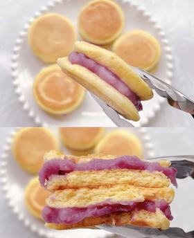 【辅食厨房】紫薯铜锣烧🍩