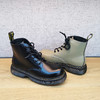 豪行新款冬季21441031马丁靴女英伦风加绒女靴ins潮流真皮靴子 商品缩略图3