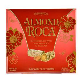 乐家扁桃仁巧克力味糖果250g/罐