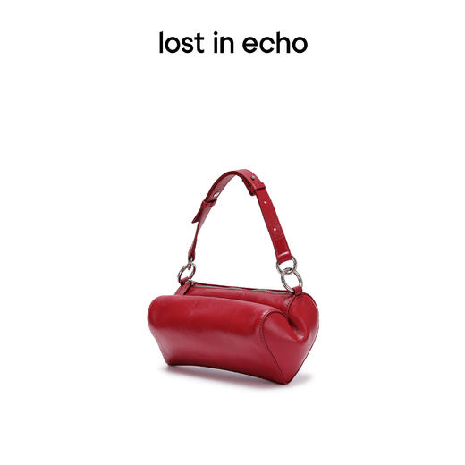 [断码]lost in echo设计师品牌斜挎包单肩链条皮带装饰圆筒爱心包流浪包 商品图1