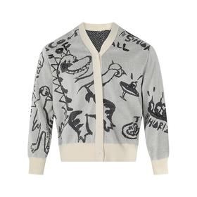 江南布衣婴童   22年春装新品  短款开襟毛衫   1MB390200