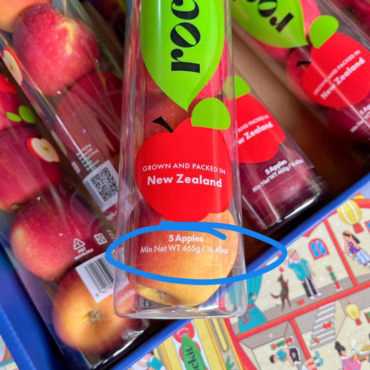 【火箭筒苹果】新西兰 （火箭筒苹果）乐淇小苹果，ROCKIT APPLE，超级酥嫩的苹果，满口香味，只要一口就会爱上！ 商品图2