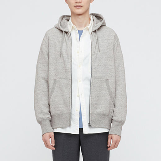 裁缝学苑M77 开衫连帽男士卫衣纸样男装外套服装版型打版裁剪图样 商品图4