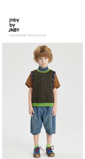 JNBY   22年春款   毛衫背心   1M1300210