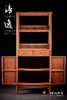 红桥红  家具严选  缅甸花梨（大果紫檀）【182 十字连方瓜棱腿 书架】 商品缩略图2