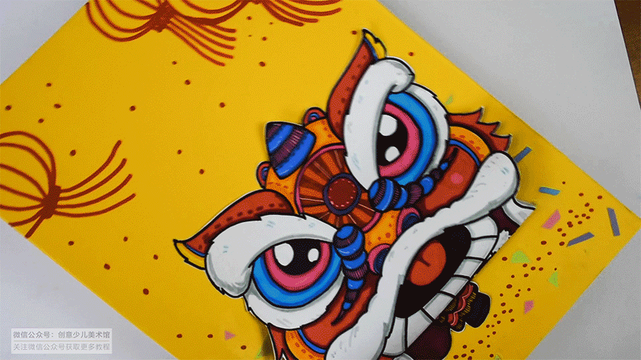 《热闹非凡的元宵节舞狮》传统/醒狮【自动发货：下单后，点击手机短信中收到的链接，即可获取文件下载的链接；如有任何问题，可添加客服微信hm33268获得帮助】