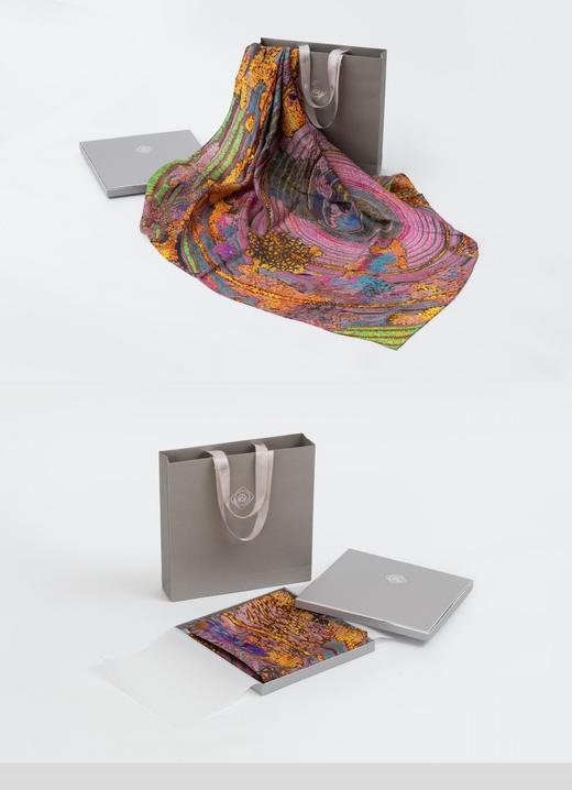 姜淼玫瑰纤维丝巾《正觉No.19》 商品图1