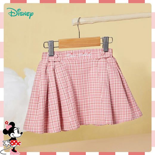 【商场同款】迪士尼童装女童洋气半身裙儿童百褶裙中小童宝宝公主裙 商品图3