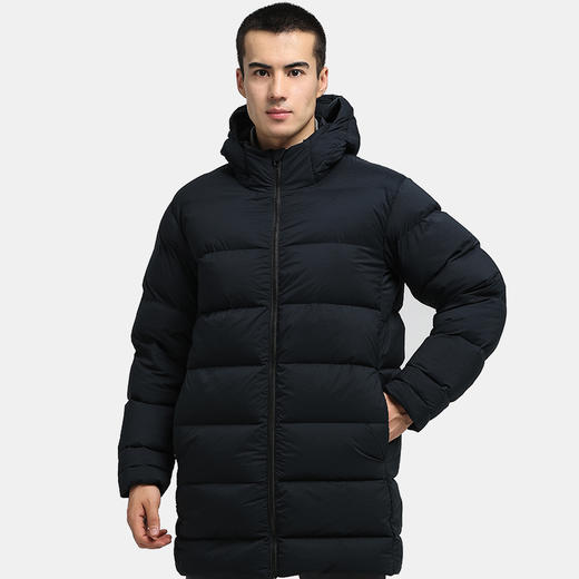 鹰爪行动鲲鹏中长款羽绒服850蓬白鹅绒男士户外连帽羽绒服 商品图0