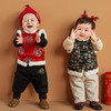 SYBZB100DMJ117婴儿马甲秋冬宝宝冬款喜庆中国风过年款拜年服唐装无袖上衣 商品缩略图0