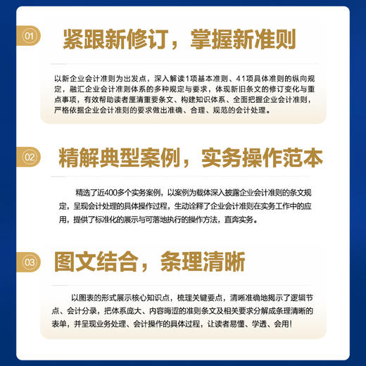 企业会计准则详解与实务2023年版条文解读+实务应用+案例讲解  商品图3