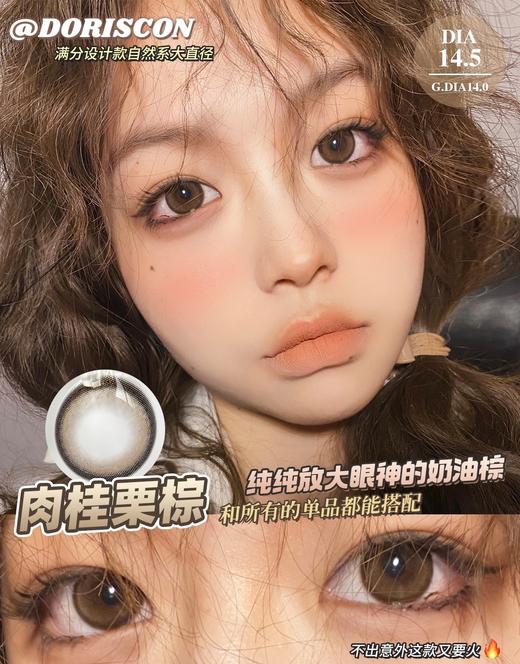 Doriscon肉桂栗棕/浅糖豆灰 硅水凝胶（年抛型） 商品图0