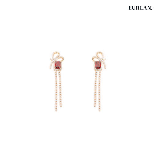 2023春夏流行新款耳环-新春旺财红 商品图0