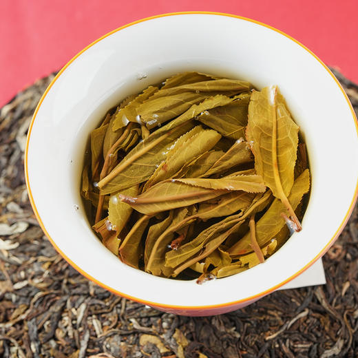 德丰昌生肖饼普洱生茶【玉兔呈祥】2022年 商品图4