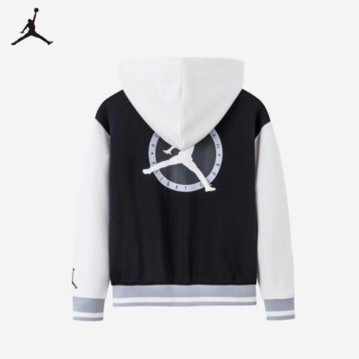 AIR JORDAN耐克男童夹克针织棒球服春新款连帽可拆JD2312015 商品图1