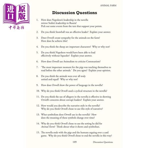 【中商原版】英国CGP Animal Farm - The Complete Novel with Annotations and Knowledge Organisers 商品图4