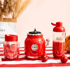 复古榨汁机红色